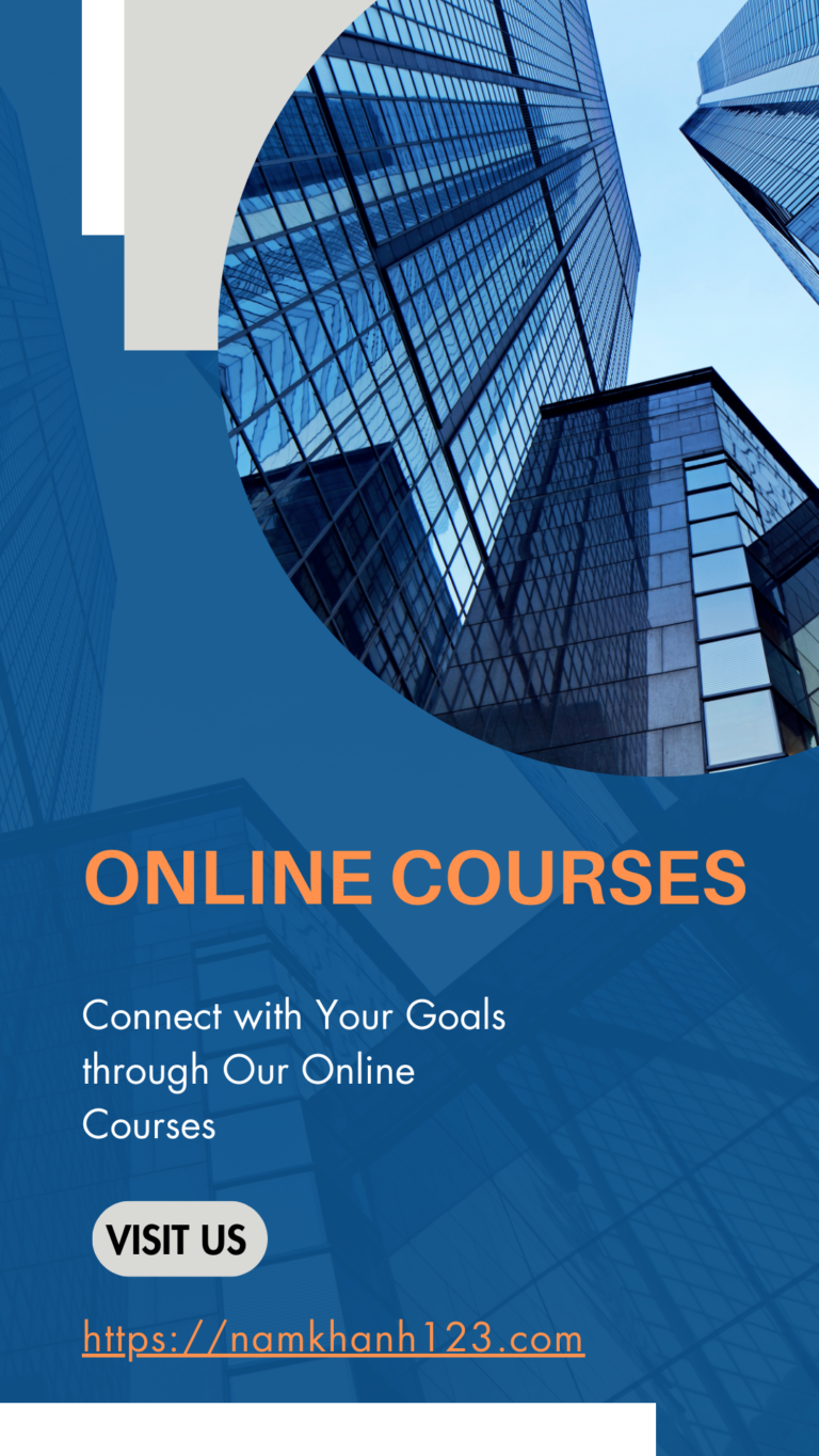 Connect with Your Goals through Our Online Courses