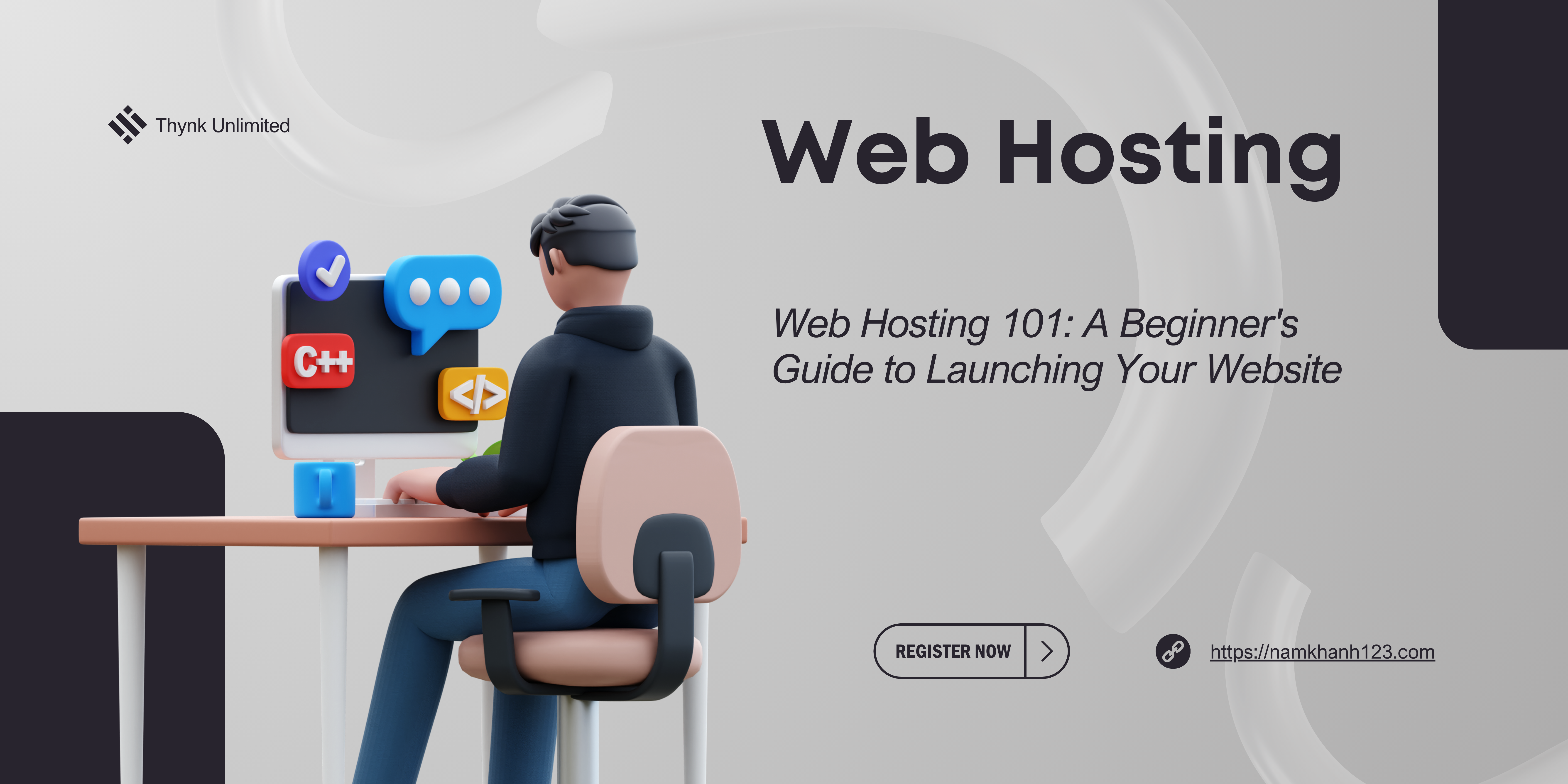 Web hosting is a service that makes your website accessible on the internet. It involves renting space and resources on a server provided by a web hosting company. These resources include storage for your website's files, databases for your content, and the technology needed to ensure your website is accessible to visitors around the clock.